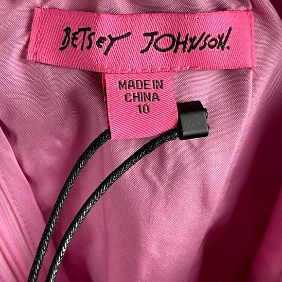 Betsey Johnson Pink Heart Midi Dress - Picture 11 of 16